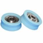 plastic bearing pom material plastic coated 6000 bearing