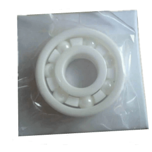 teflon ball bearings Plastic Material Deep Groove Ball Bearing 6201 PTFE bearing