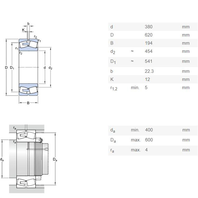 23176 sealed spherical bearing