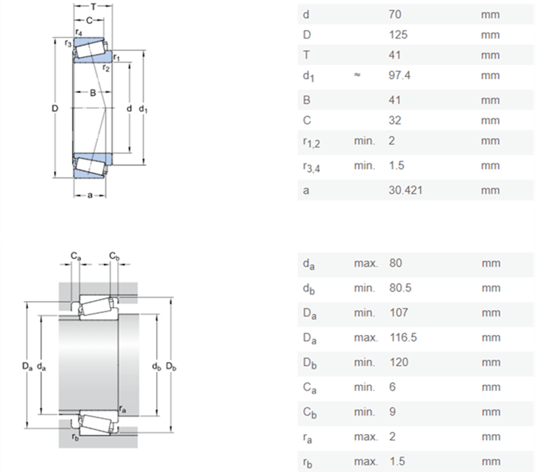 33214 bearing drawing