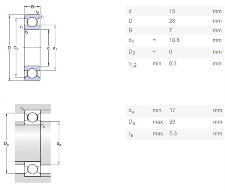 6902 ceramic bearing