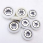 Nylon pulley wheels with bearings nylon ball bearing wheels 608