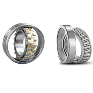 What is the characteristic role of spherical roller bearing vs tapered roller bearing?
