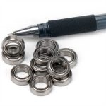 Stainless steel sealed bearings mr series deep groove ball bearing