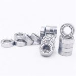 Double shielded bearings 681 micro bearing