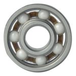 PEEK bearing material cage hybrid ceramic miniature ball bearing