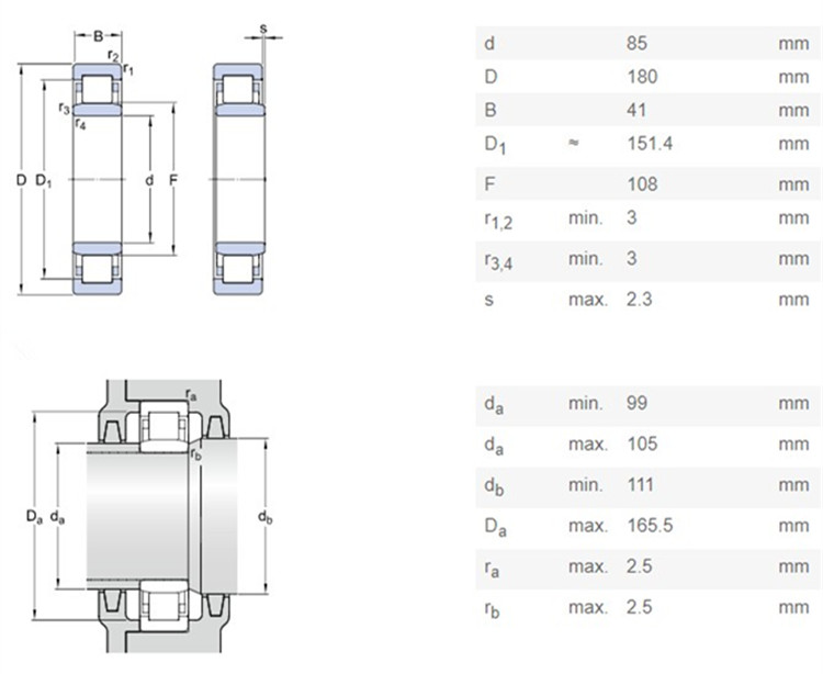 nu 317 bearing