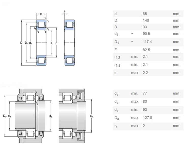 cylindrical roller bearing nomenclature