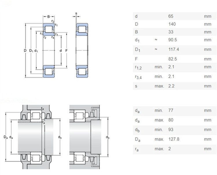 cylindrical roller bearing nomenclature