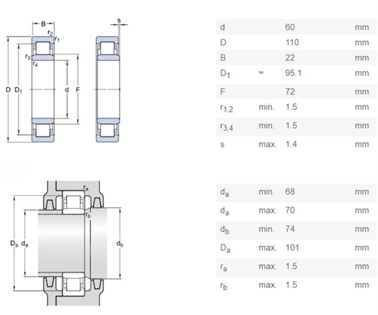 wide roller bearing