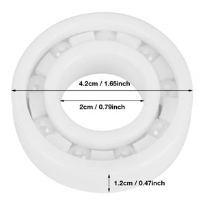 best skate bearings oil-free self-lubricating 6004 ceramic bearing