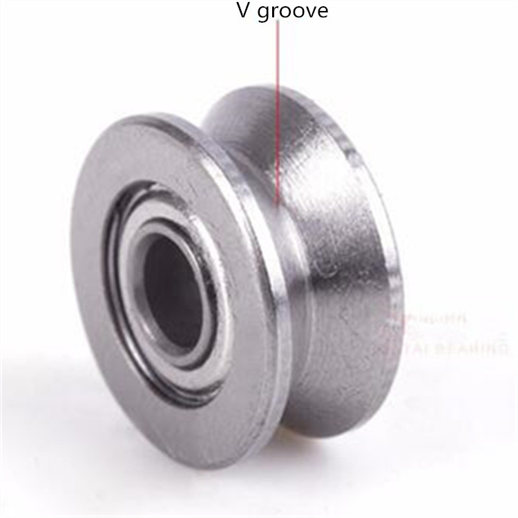 V groove roller bearing deep groove ball bearing axial load