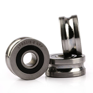v groove sealed ball bearings LFR50/8-6 mounted ball bearing