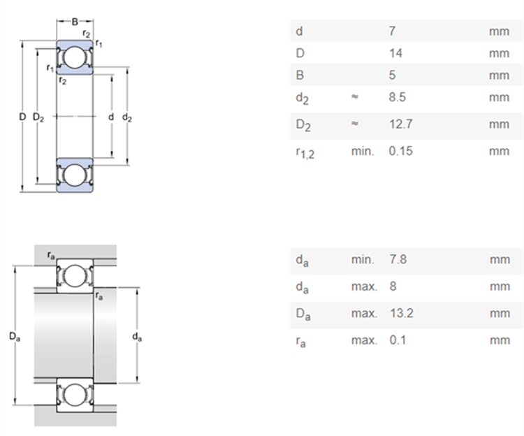 abec 7 reel bearings