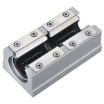 Linear ball bearing pillow block linear rail brake