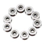 V groove ball bearing wheels 624VV v groove casters