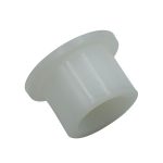 nylon bearings bushings customized precision durable white flanged nylon bushings