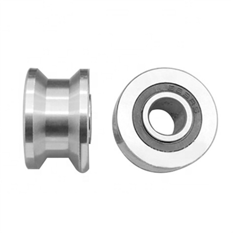 Stainless steel track rollers u groove track rollers