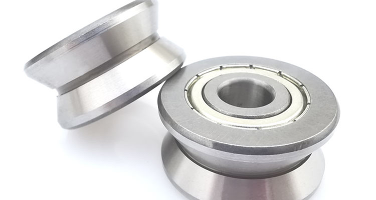 v groove guide bearing