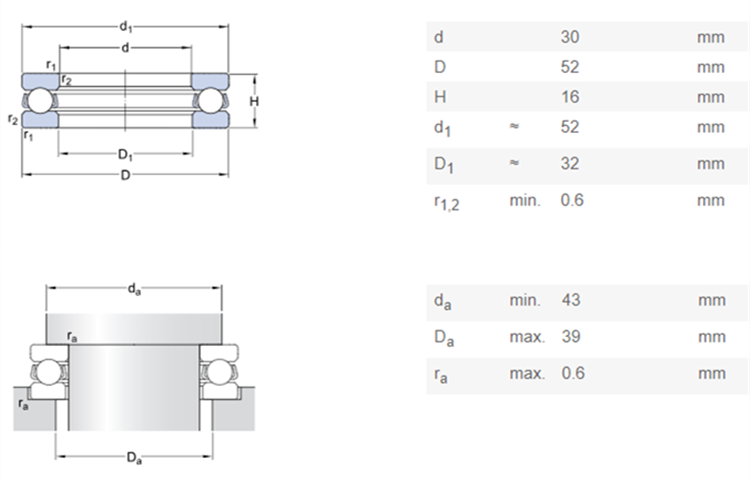 flat thrust bearing