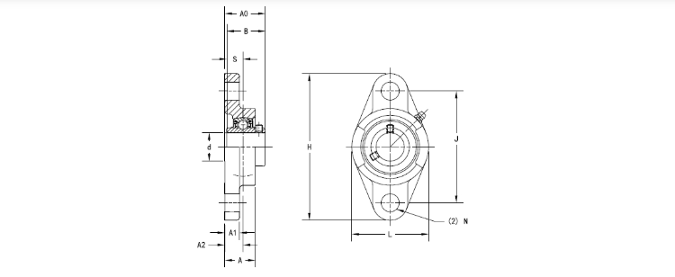 pillow block bearing