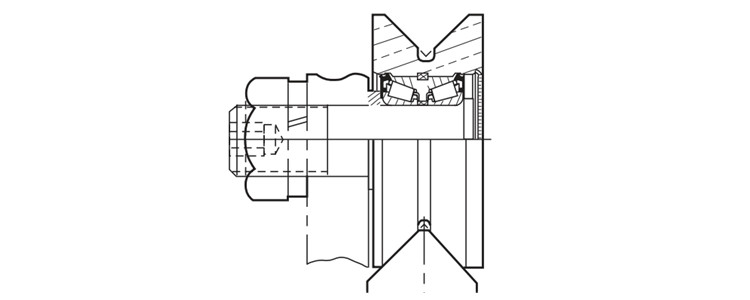  gate roller bearing