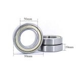 zz 2rs deep groove ball bearing 6210 z c3 bering size 50x90x20 mm