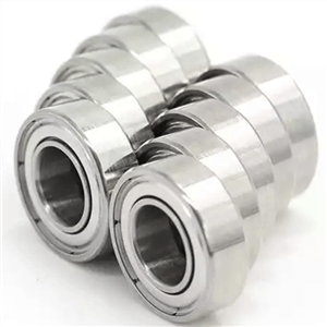 Radial deep groove ball bearing lubrication