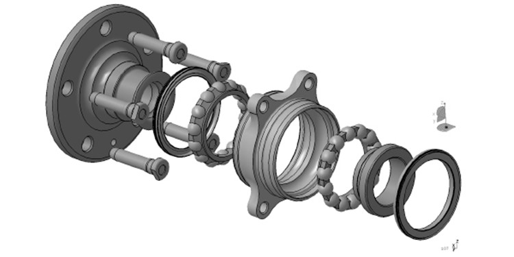 steering wheel bearings