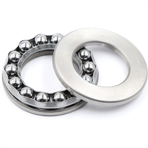 Thrust bearing with flange store detail