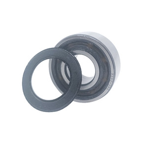 Double row angular contact ball bearing number 3202 bearing with rubber seal