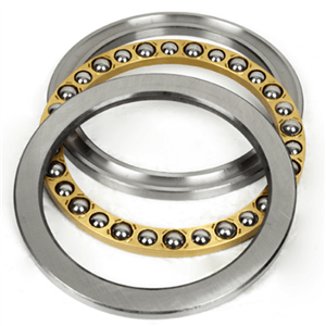 Miniature thrust groove sealed ball bearings