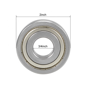 motor inch ball bearing 1638zz for industrial machine