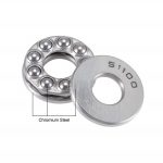 single direction bearing 51100 bearing size 10x24x9 mm thrust ball bearing