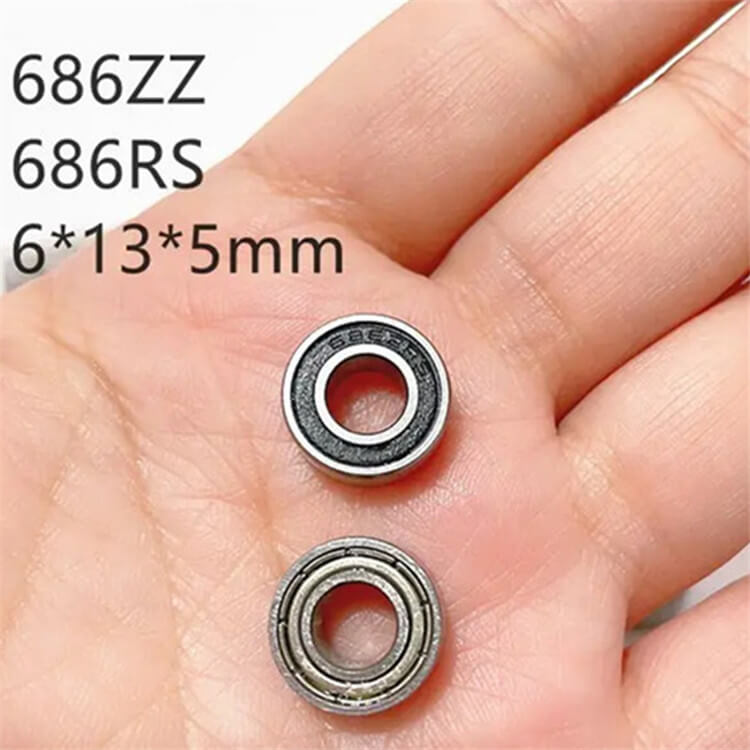 686 rs bearing deep groove ball bearing 686rs 686 2rs 6*13*5mm