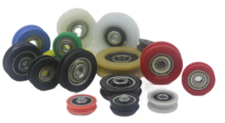 rubber ball bearing wheels