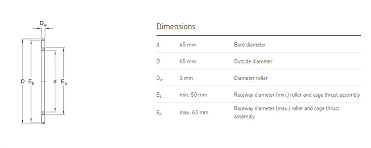 axk 4565 bearing