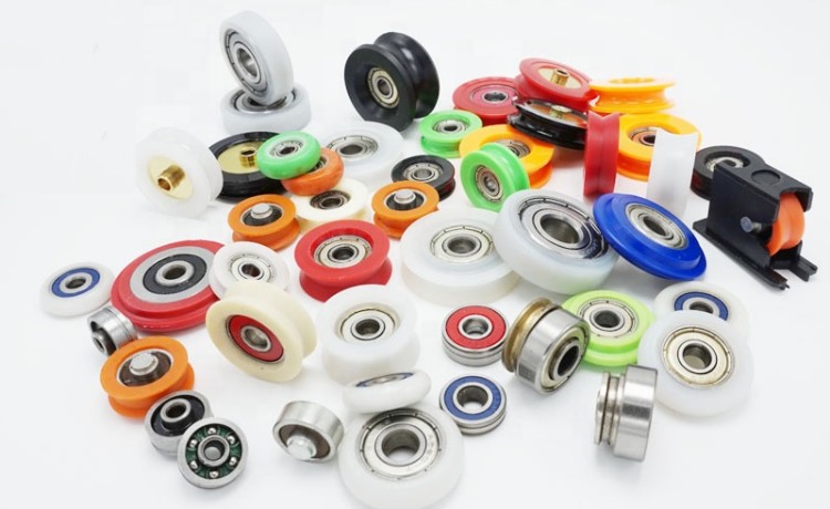 small rubber ball bearing wheels