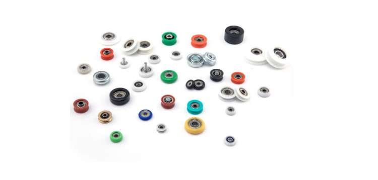 small rubber ball bearing wheels