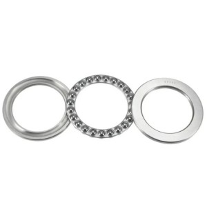 Metric Single Direction Thrust Ball Bearing 51111 size 55x78x16mm