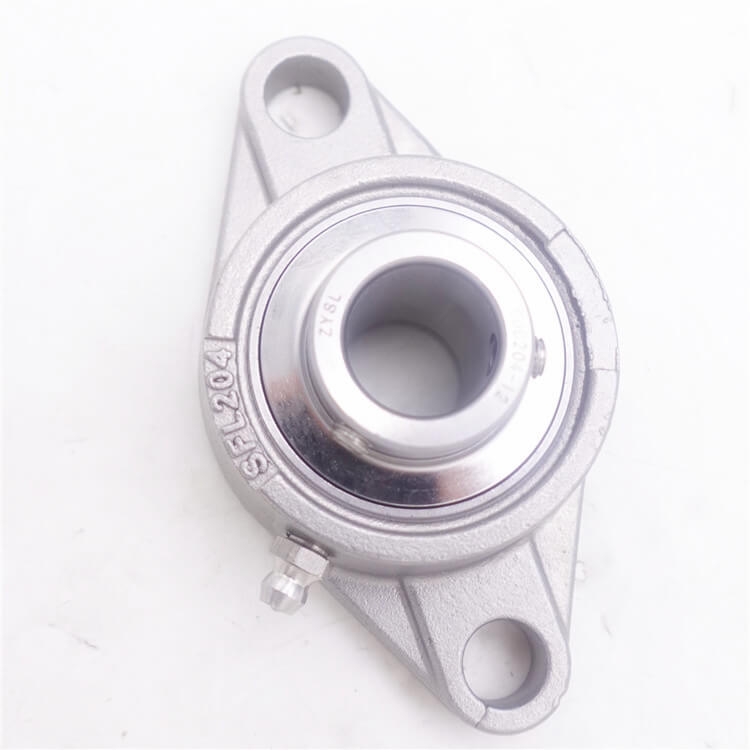 UCFL204 12 stainless steel pillow block bearing