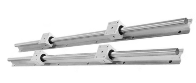 linear bearings and rod