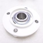 Pillow Block UCFC 206 Bearing Unit Stainless Steel Plastic Seat