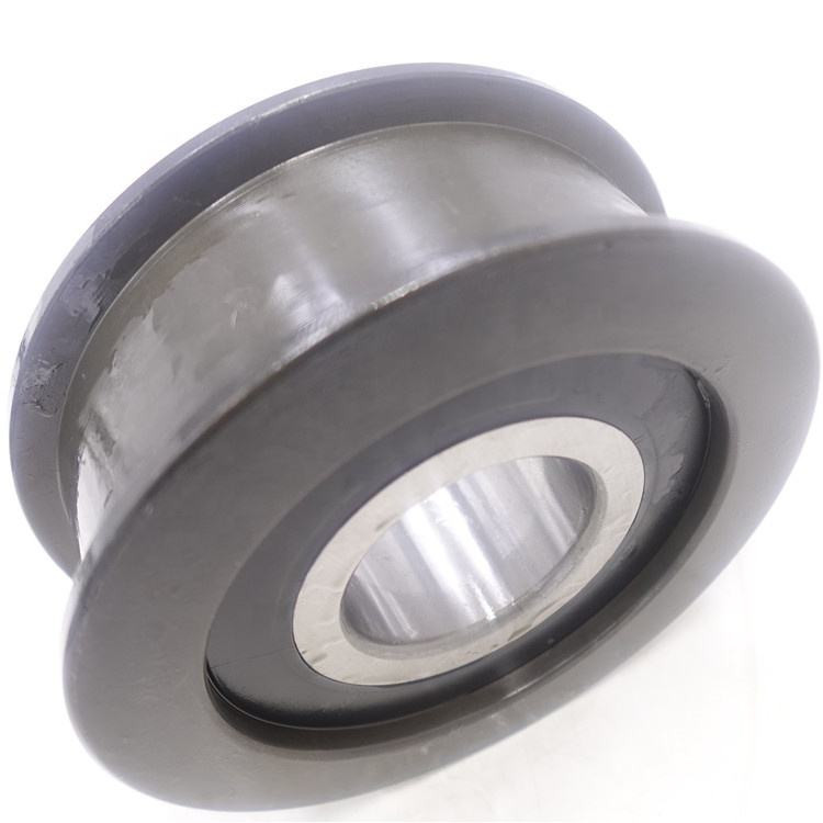 4 Cuscinetti A Rulli Con Scanalatura A U 0840UU - 8x40x20,7 Mm - Pulegge Di Guida In Metallo E Nylon Per Porte E Macchinari