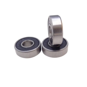 7x19x6mm Rubber Sealed deep groove ball bearing 607 2RS